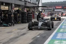 Illustrationsbild från en formel 1-depå.