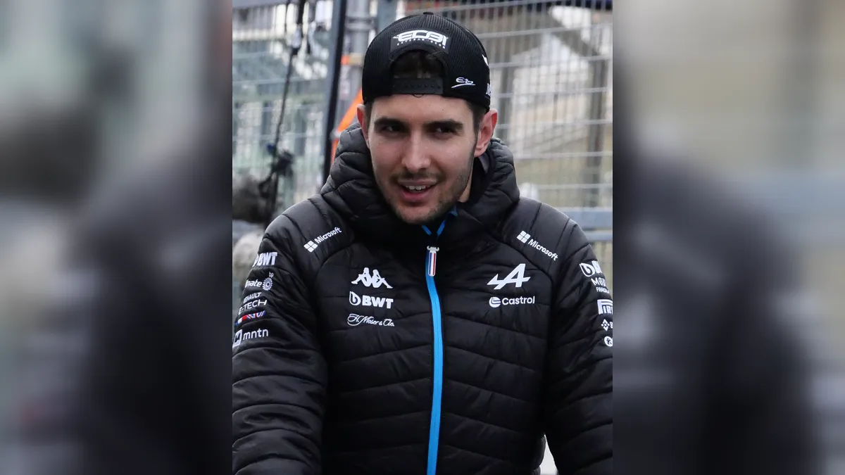 Esteban Ocon fotograferad inför Japans Grand Prix 2024.