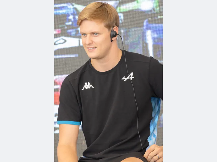 Fotografi av Mick Schumacher.